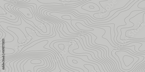 Stylized topographic contour map. Topographic map lines, contour background. abstract wavy
background. topographic contour background