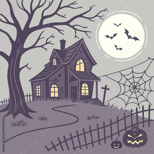 vector illustration of a house