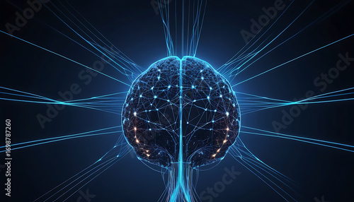 Machine Learning (ML) Technology Concept Depicting Core Algorithms, Predictive Analytics, Data Training Models, Neural Networks, and Intelligent Automation for Advanced Artificial Intelligence