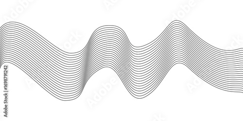Blue wave vector design with dynamic spiral lines and abstract halftone dot patterns