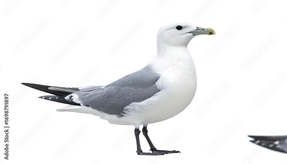 Obraz premium Side view of a seabird