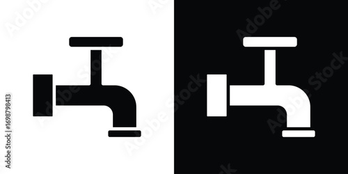 Tap icon. flat and line style collection.