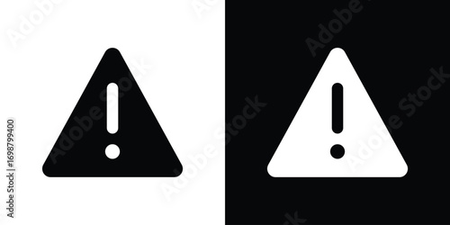 Risk icon. flat and line style collection.