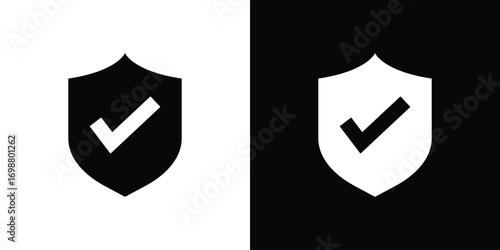 Insured icon. flat and line style collection.