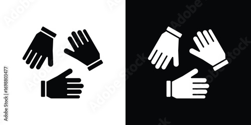 Collaboration icon. flat and line style collection.