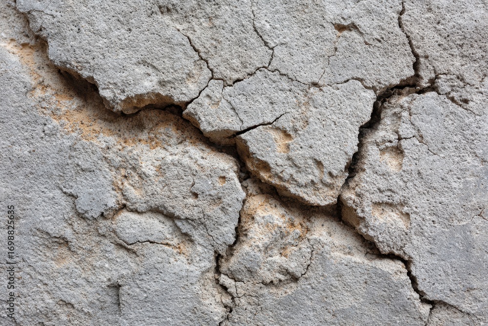 Fototapeta premium Cracked concrete surface texture
