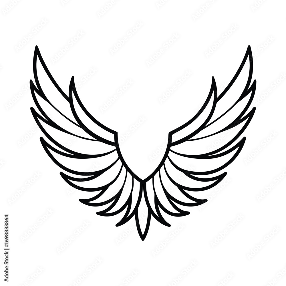 Obraz premium Winged Emblem