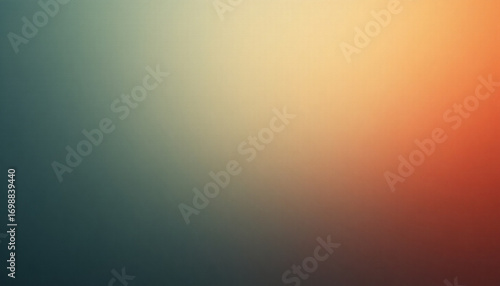 Dark grainy banner background orange white teal black color gradient abstract poster header cover backdrop design, glowing noise texture effect