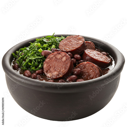 Tasty Brazilian feijoada served as a hearty traditional meal