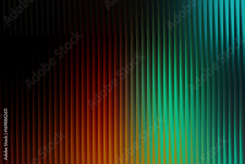 Abstract background with vertical lines in shades of blue, red, and black color