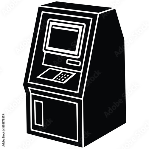 atm machine vector art