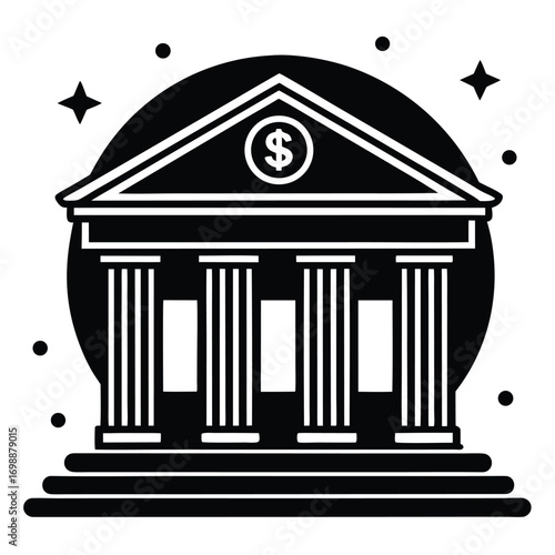 bank account vector art