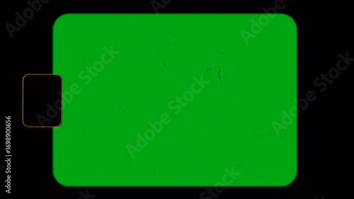 Super Grunge Video Effect Old Film Scratch Effect Seamless - Vintage Old Film Overlay green screen 