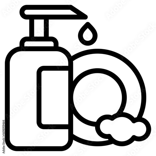 Dish Washing Icon