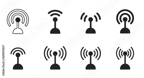 Antenna signal icons