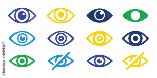 Minimalistic eye icon for your websites