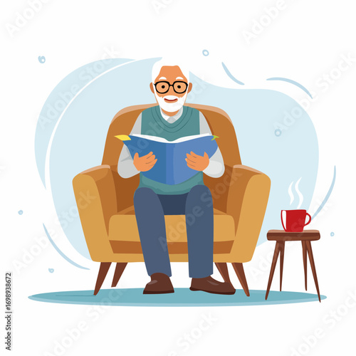 Senioren beim Lesen