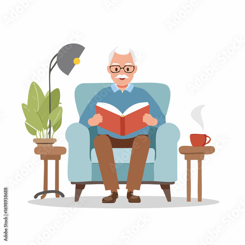 Senioren beim Lesen
