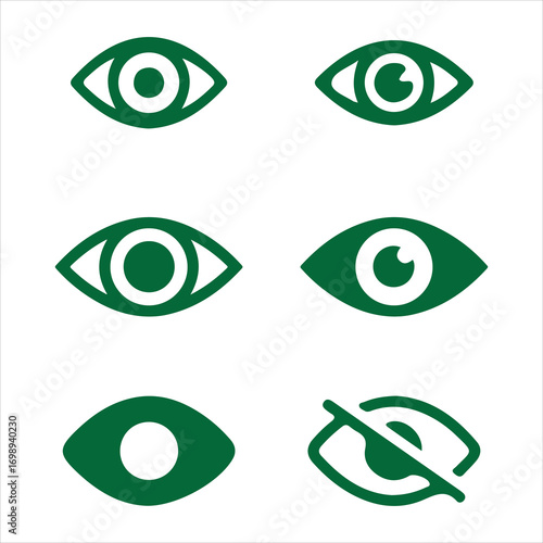 Minimalistic eye icon for your websites