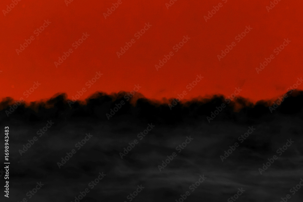 Obraz premium Sky orange sunset dark clouds nature evening red cloud landscape black beautiful summer background