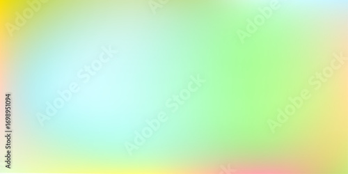 Abstract and colorful background with a vibrant rainbow gradient, blurred lines creating a motion texture and an abstract light pattern