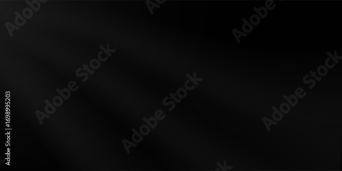 Dark deep black dynamic abstract vector background with wavy lines. Modern creative halftone premium gradient. 3d cover of business presentation banner for sale event night party. Soft shadow dots