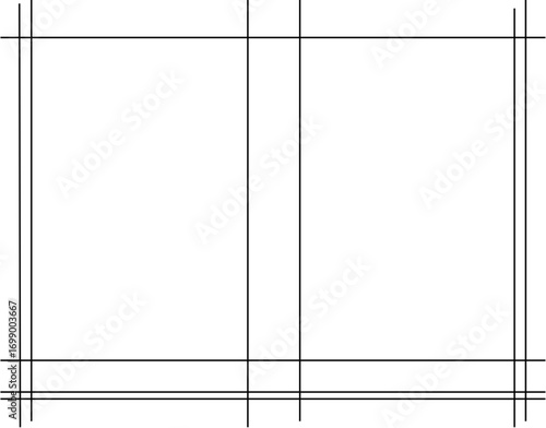 Modern Publishing Grid Clean Book Design A5 