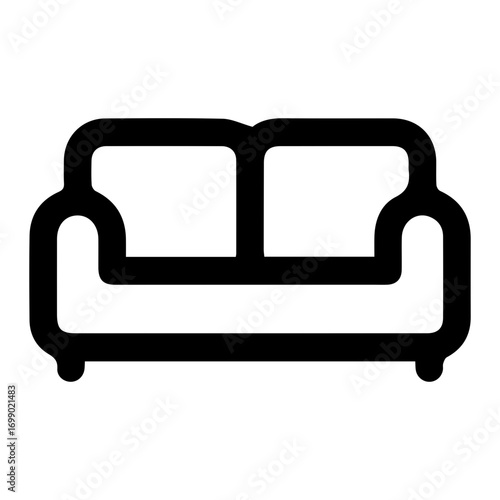 Simple Couch Icon