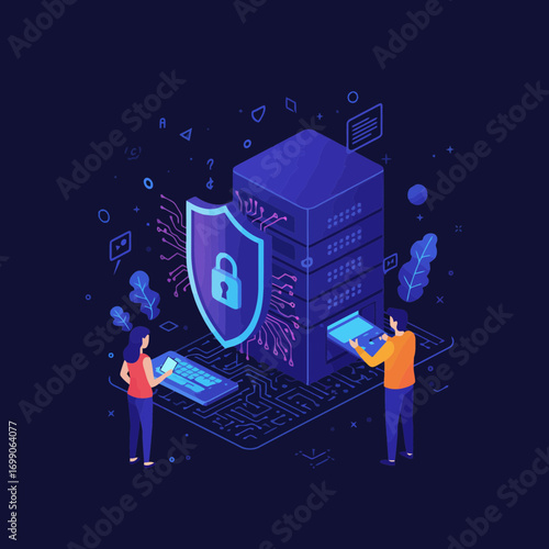 Secure Data Server Management and Protection