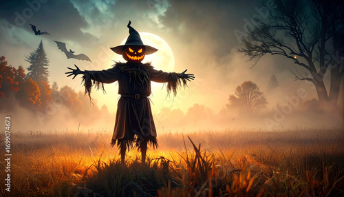 Spooky Halloween Scarecrow ...