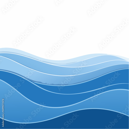 Hintergrund blaue Wellen