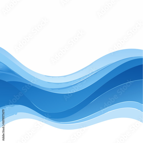 Hintergrund blaue Wellen