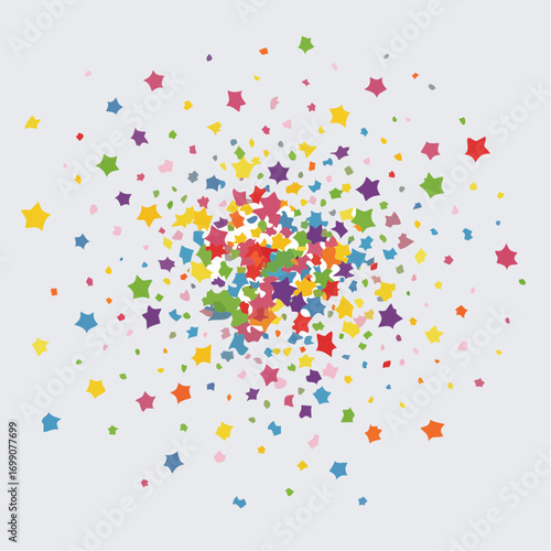 Hintergrund buntes Konfetti