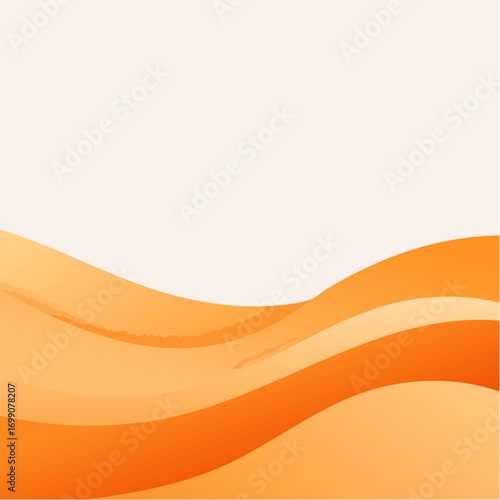 Hintergrund orange Wellen