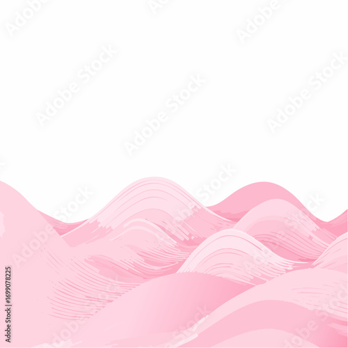 Hintergrund, rosa Wellen