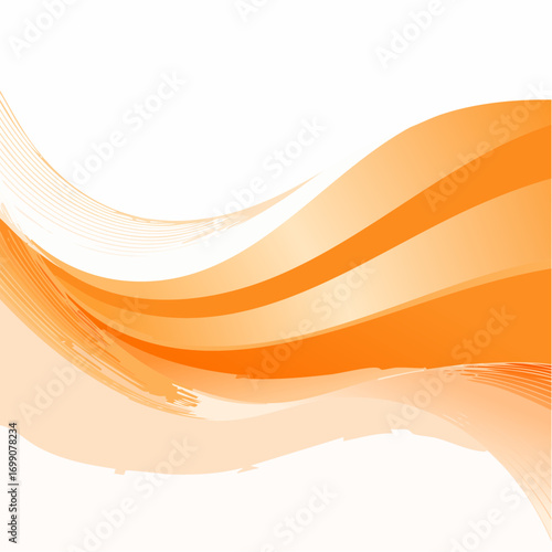 Hintergrund orange Wellen