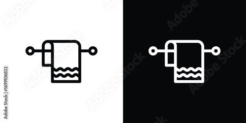 Towel icon design elements. icons for app or web