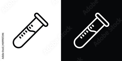 Test tube icon design elements. icons for app or web