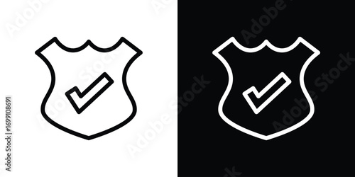 Safe icon design elements. icons for app or web