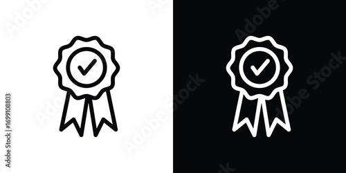 Rosette icon design elements. icons for app or web