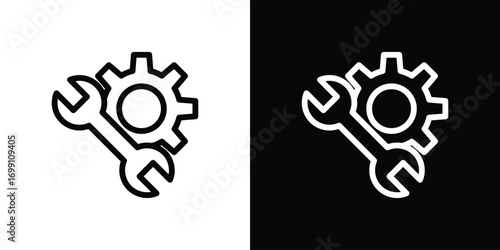 Repair icon design elements. icons for app or web