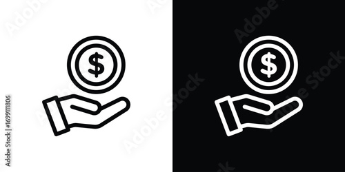 loan icon design elements. icons for app or web
