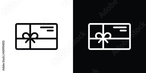 Gift card icon design elements. icons for app or web