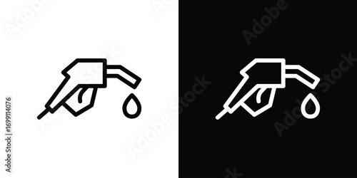Fuel icon design elements. icons for app or web
