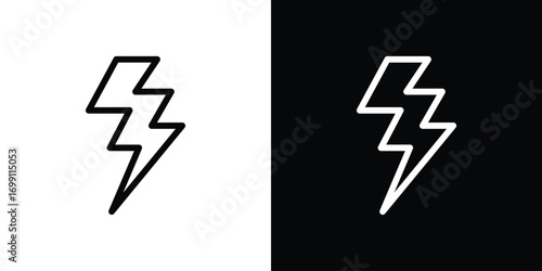 Electricity icon design elements. icons for app or web