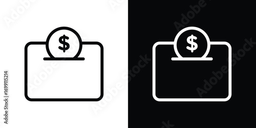 Donations icon design elements. icons for app or web