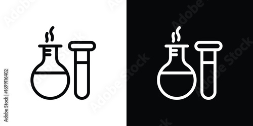 Chemistry icon design elements. icons for app or web