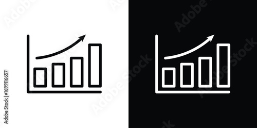 Chart icon design elements. icons for app or web