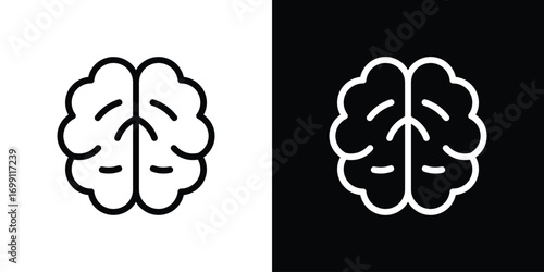 Brain icon design elements. icons for app or web