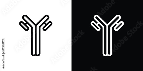 Antibody icon design elements. icons for app or web
